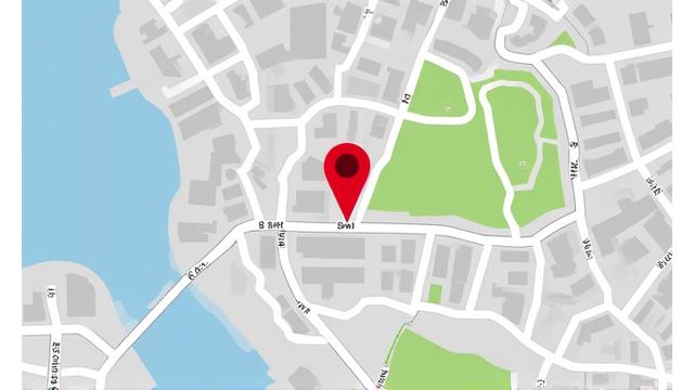 Karte von Basel, Schweiz mit Markierung der Adresse Aeschenvorstadt 50